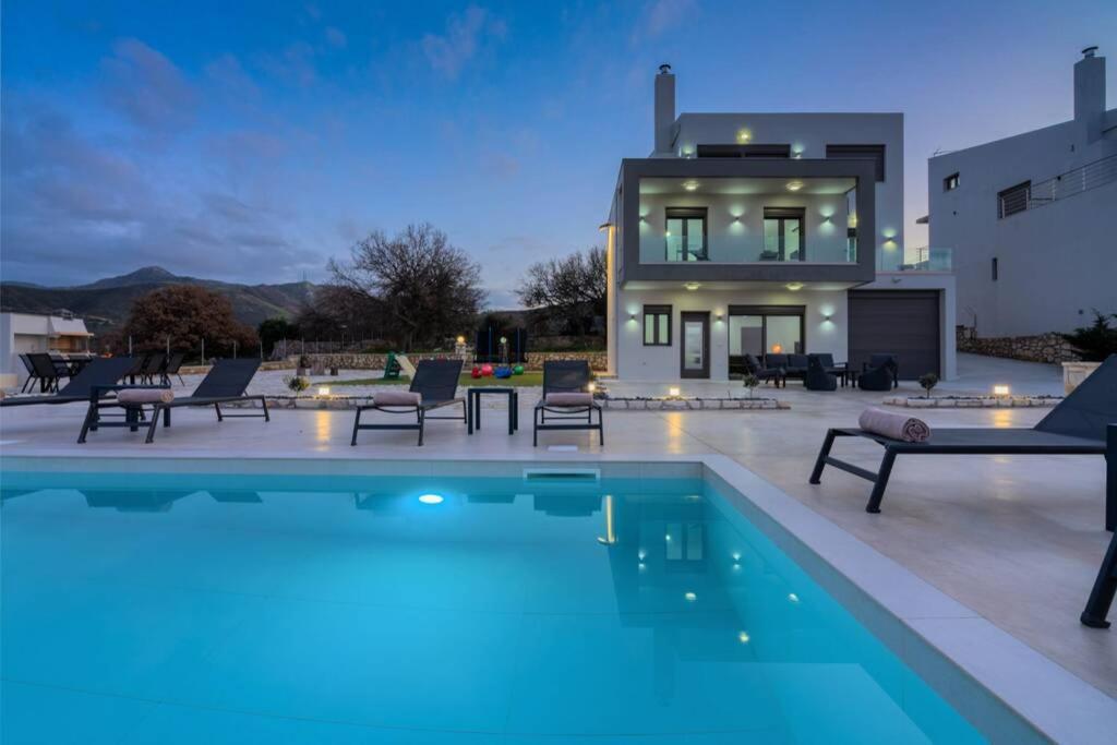 Villa Mare Monte Rethymno Exterior foto